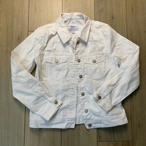 Old Navy White jean jacket
